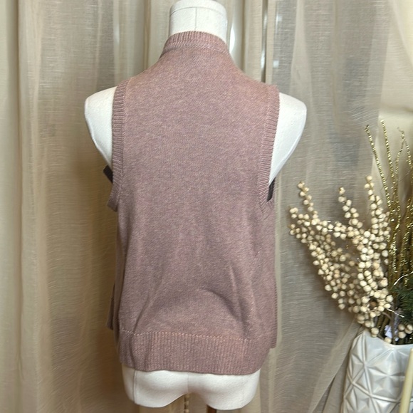 Gap Rose Knit Sweater Vest Small - Picture 2 of 4